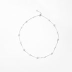 Silver Pearl Radiance Necklace