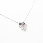 Silver Crystal Clarity Necklace