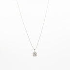 Silver White Choki Square Jewelry Set