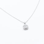 Silver White Choki Square Jewelry Set