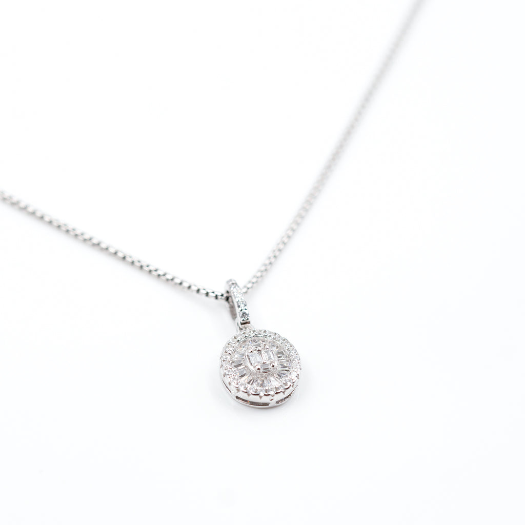 Silver Vibrant Oval Drops Jewelry Set