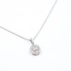 Silver Vibrant Oval Drops Jewelry Set