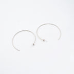 Silver Grand Loop Earrings