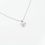 Silver Trifloral Elegance Jewelry Set