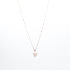 Rose Gold Trifloral Elegance Jewelry Set