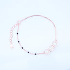 Rosegold 3 Cushion Cut Hand Mangalsutra