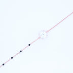 Rosegold Cushion Cut Hand Mangalsutra