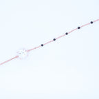 Rosegold Cushion Cut Hand Mangalsutra