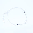 Silver Cz Fitted Hand Mangalsutra