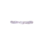 Adjustable Small Solitaire Silver Ring