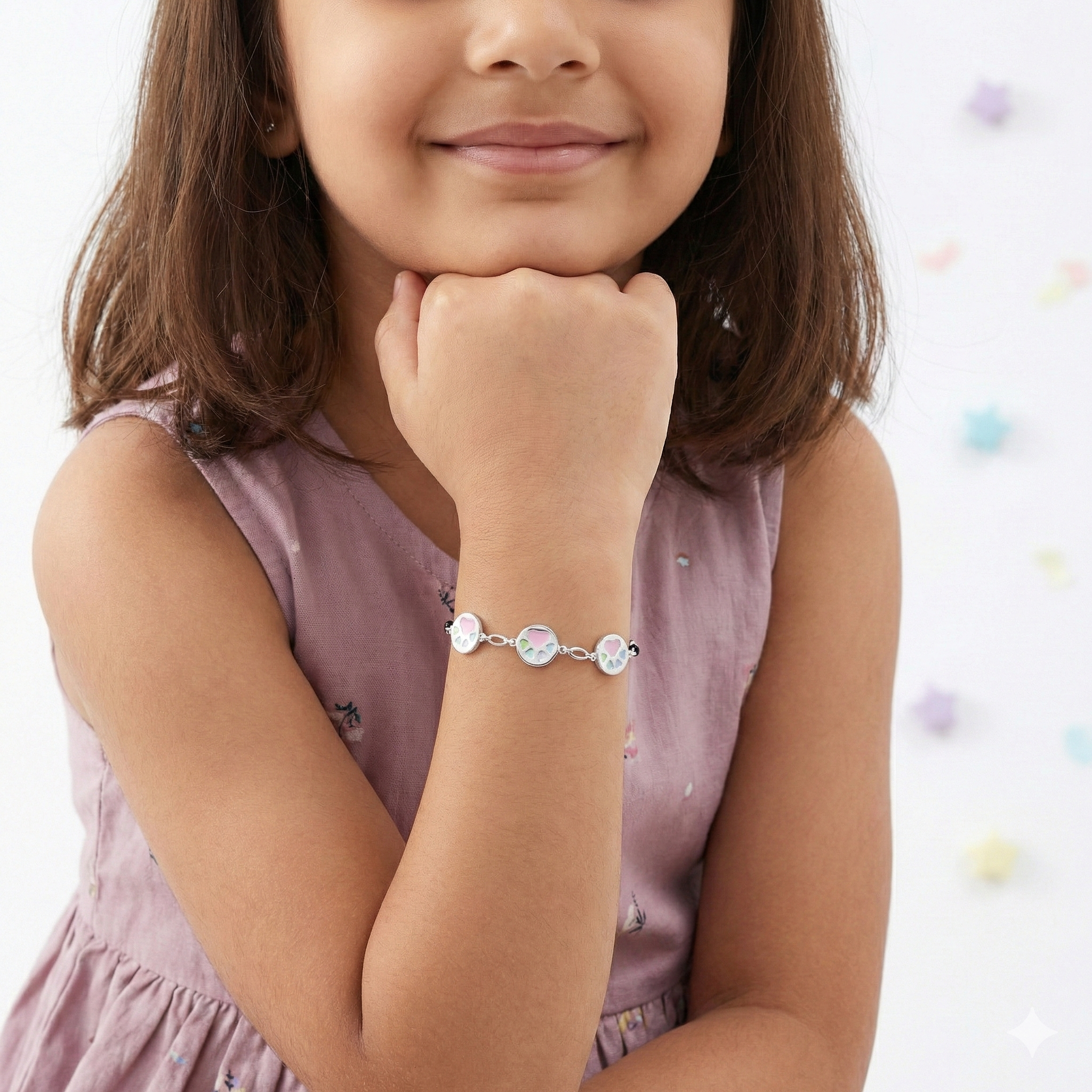 Silver Paws Kids Bracelet