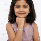 Silver Unicorn Kids Bracelet
