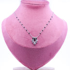 Silver Designer Solitaire Mangalsutra