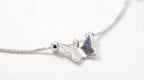 Silver Butterfly Anklet