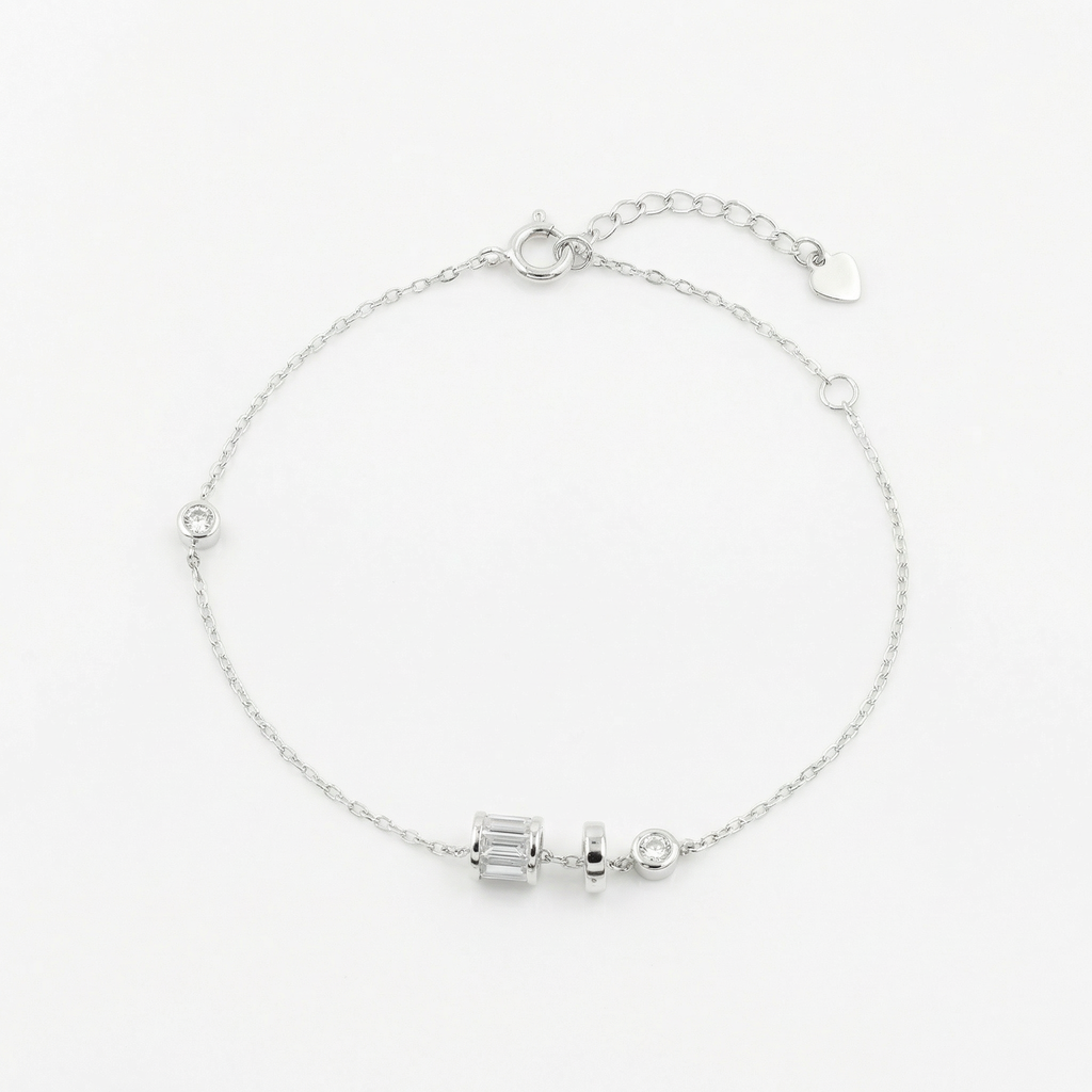 Silver Drumbeat Delicacy Bracelet