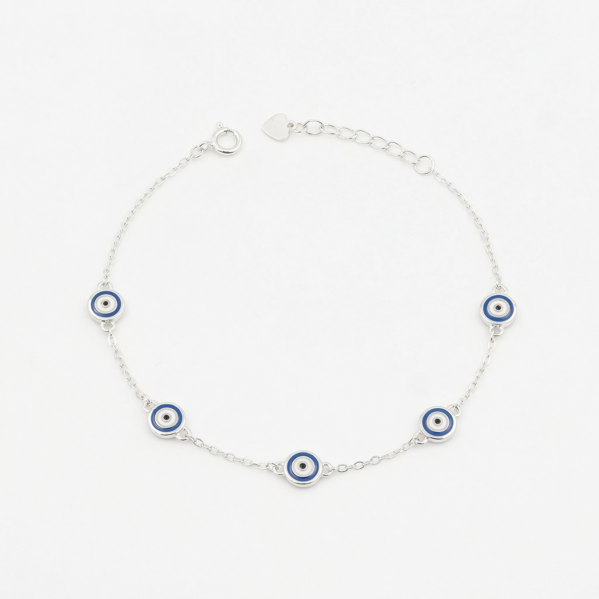 Silver EvilEye Bracelet