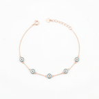 Rose Gold EvilEye Bracelet