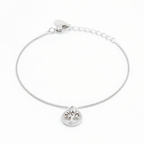 Silver Whispering Tree Bracelet