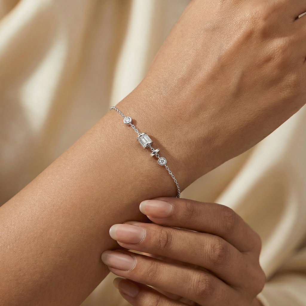 Silver Drumbeat Delicacy Bracelet