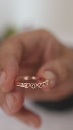 Adjustable Rose Gold Traditional Ring