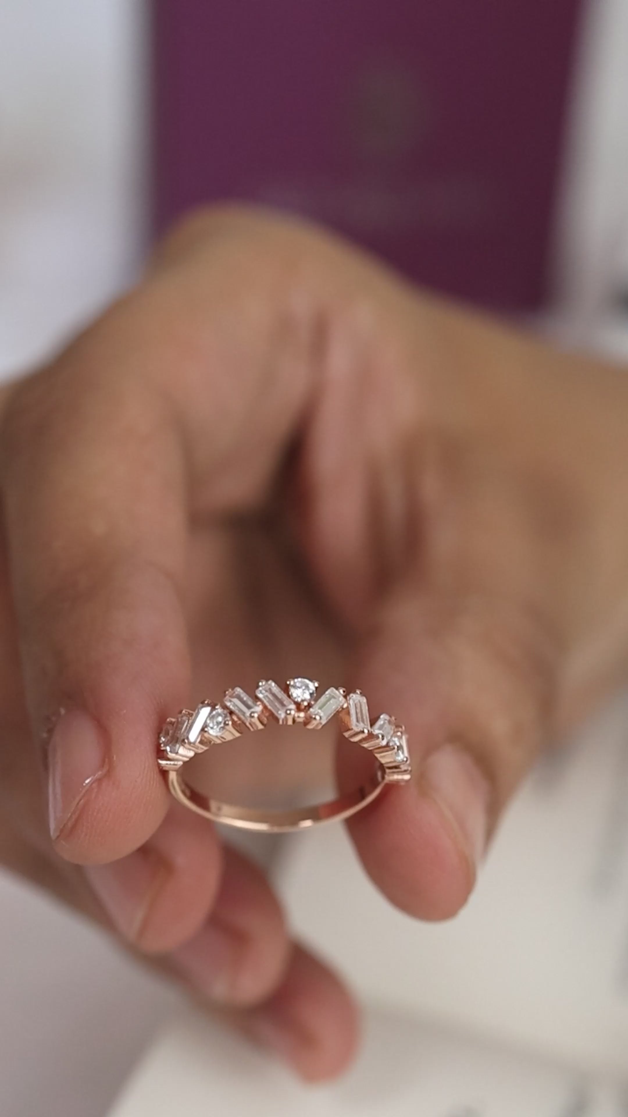 Designer Choki Rose Gold Ring