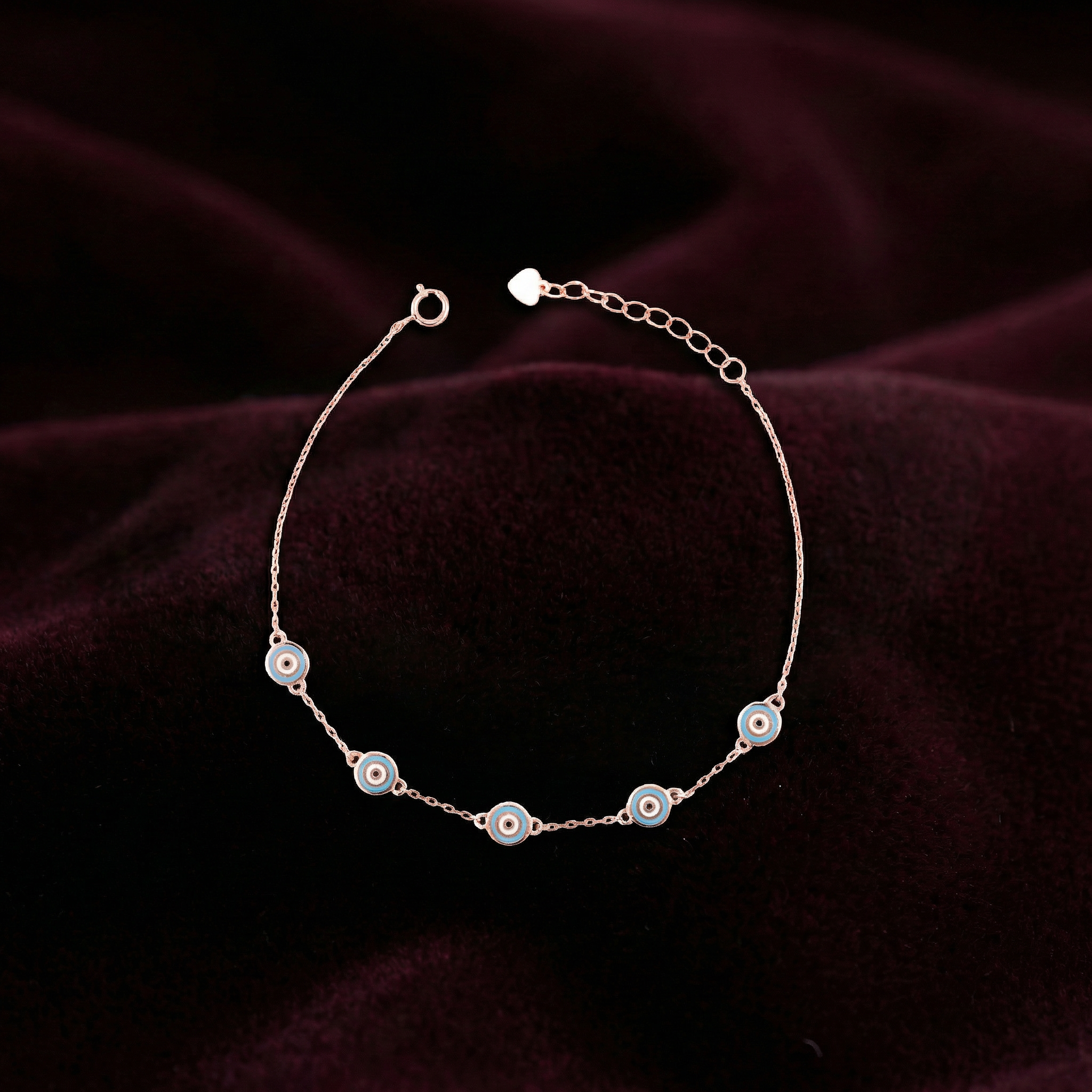 Rose Gold EvilEye Bracelet
