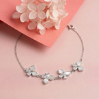 Silver Butterfly Bliss Bracelet