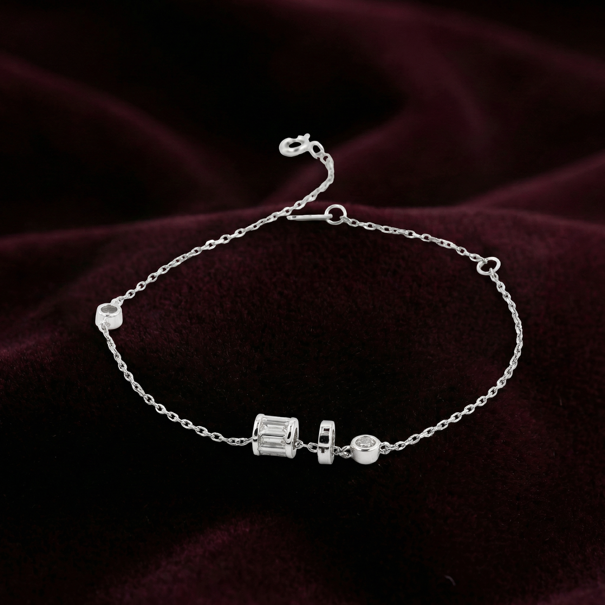 Silver Drumbeat Delicacy Bracelet